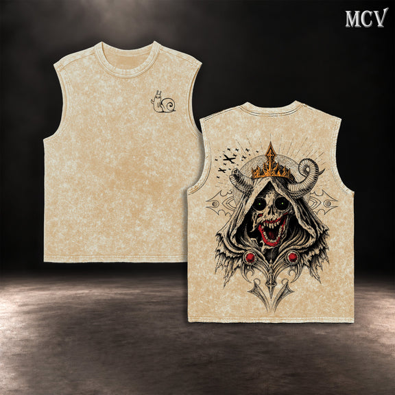 The Lich Adventure Time Tank Top - Apricot
