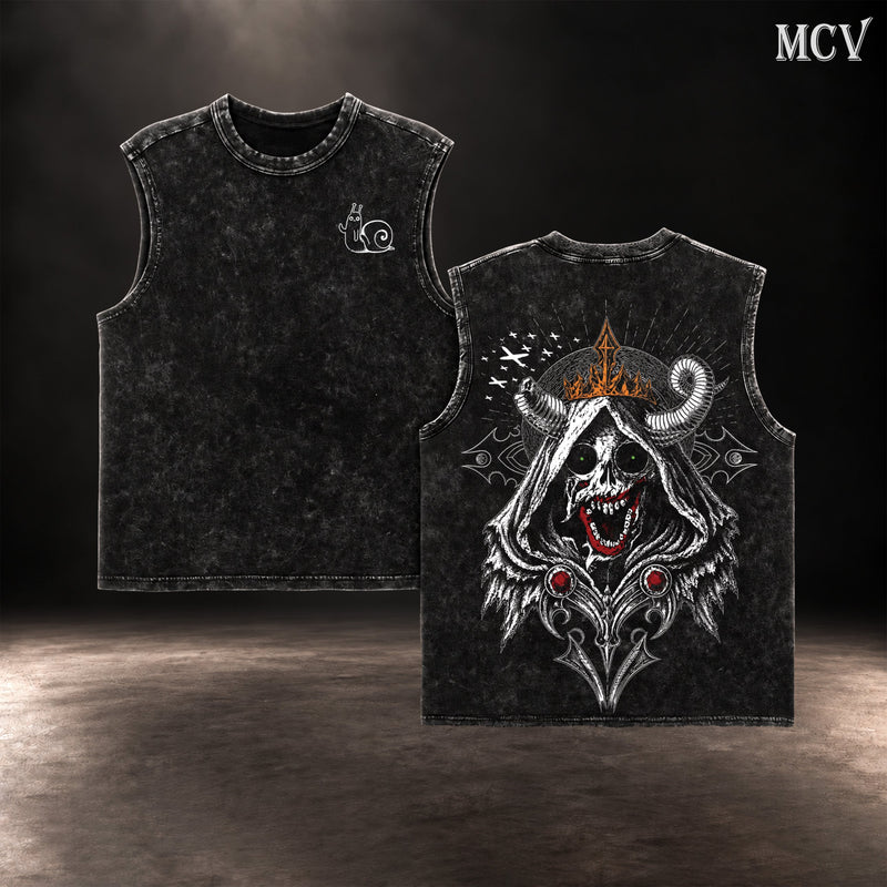 The Lich Adventure Time Tank Top - Black