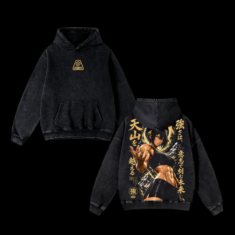 Toph Beifong Hoodie - Black
