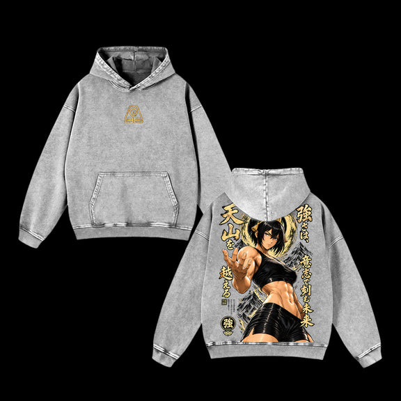 Toph Beifong Hoodie - Gray