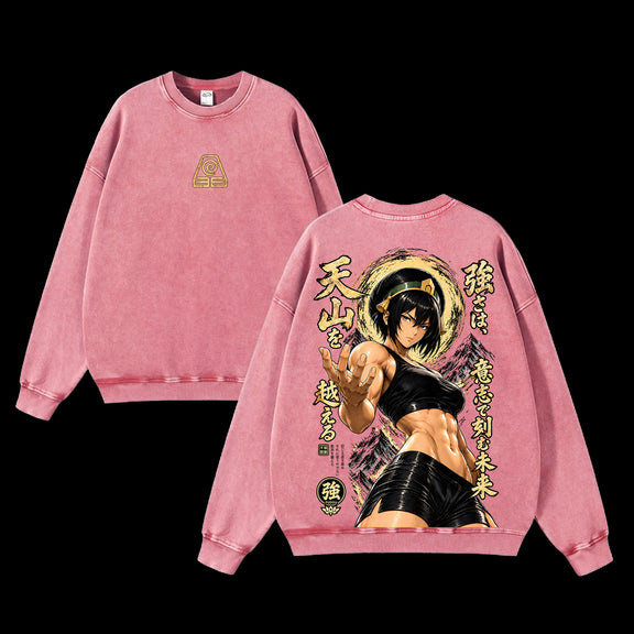 Toph Beifong Sweatshirt - Pink