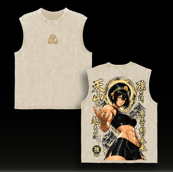 Toph Beifong Tanktop - Apricot