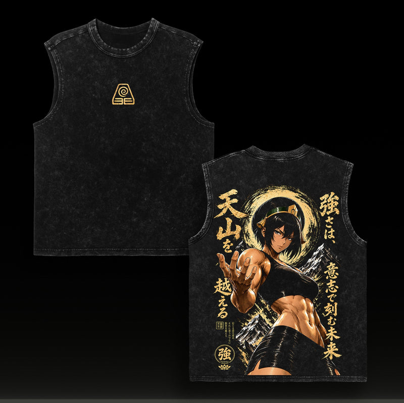 Toph Beifong Tanktop - Black
