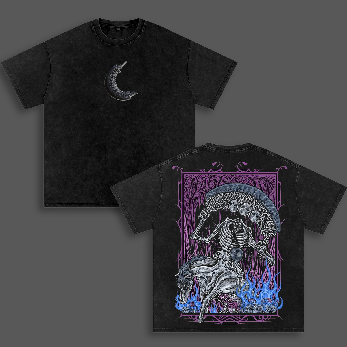 Putrescent Knight Elden Ring Vintage Washed Oversized T-Shirt