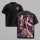 Limited Edition Nico Robin Vintage Washed T Shirt, OP Anime Graphic Tee, Heavyweight Cotton Streetwear, Manga Aesthetic Double Printed Shirt, Unisex Anime Apparel, Gift for One Piecee Fans