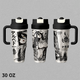 Albedo Insulated Tumbler, Overlord Anime Manga Travel Mug, Gothic Nazarick Guardian Graphic Thermal Cup, Dark Fantasy Reusable Drinkware, Gift for Overlord Fans