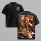 Limited Edition Nami Vintage Washed T Shirt, OP Anime Graphic Tee, Heavyweight Cotton Streetwear, Manga Aesthetic Double Printed Shirt, Unisex Anime Apparel, Gift for One Piecee Fans