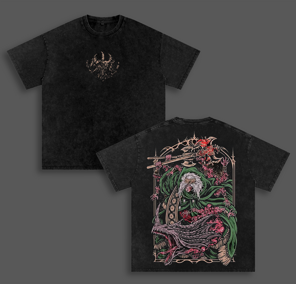 Godrick the Grafted Elden Ring Vintage Washed Oversized T-Shirt