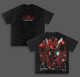 Scizor Pokemon Vintage Unisex Oversize Anime Manga Acid Washed Heavyweight Cotton T-shirt
