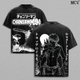 Bomb Devil Reze & Denji – Chainsaw Man Vintage Washed Anime Graphic T-Shirt Japanese Manga Streetwear