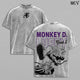 Straw Hat Luffy Gear 5 Shirt, One Piece Anime Tee, Sun God Nika Graphic Vintage Washed T-Shirt