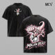 Majin Buu Dragon Ball T-Shirt, Pink Evil Anime Graphic Tee